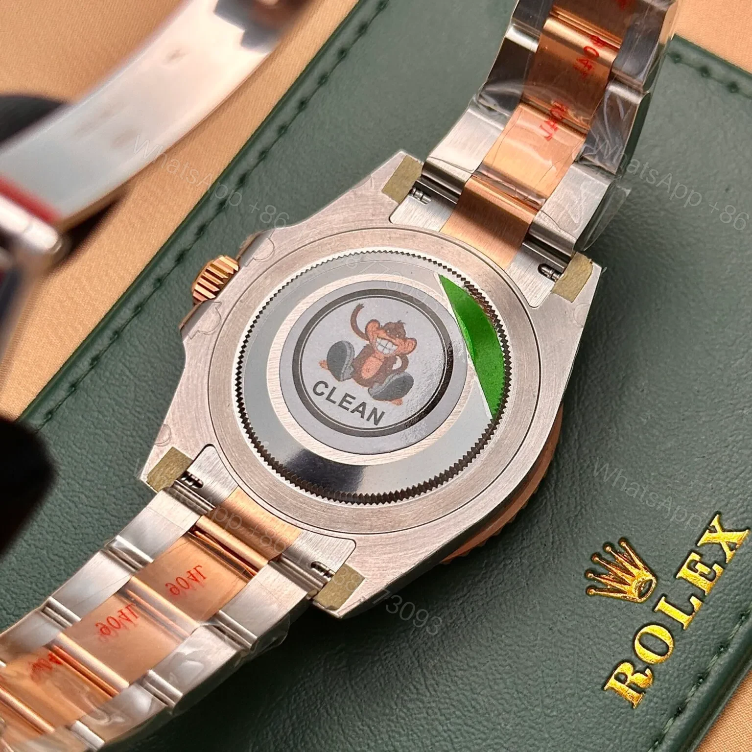 View 5 of Replica Rolex GMT-Master Black Dial 126711CHNR Root Beer