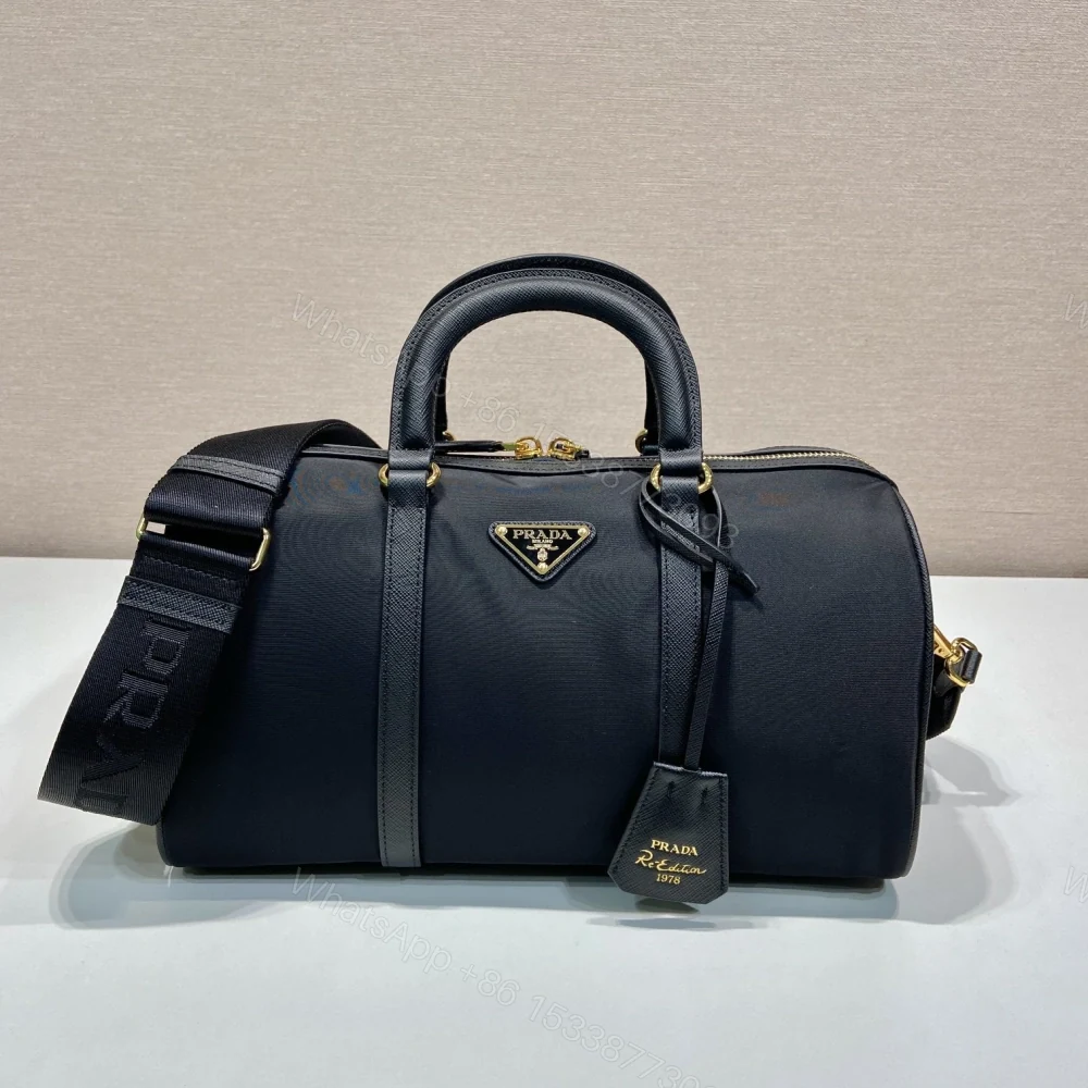 高仿Prada*ReEdition系列手提包1BB233黑色免檢版 — view 1
