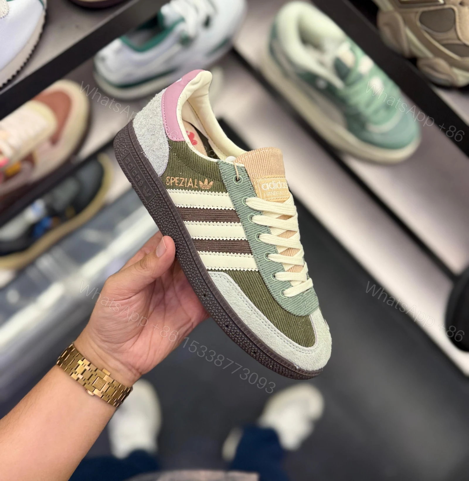 View 5 of FIRST COPY ADIDAS ORIGINALS SPEZIAL GREEN