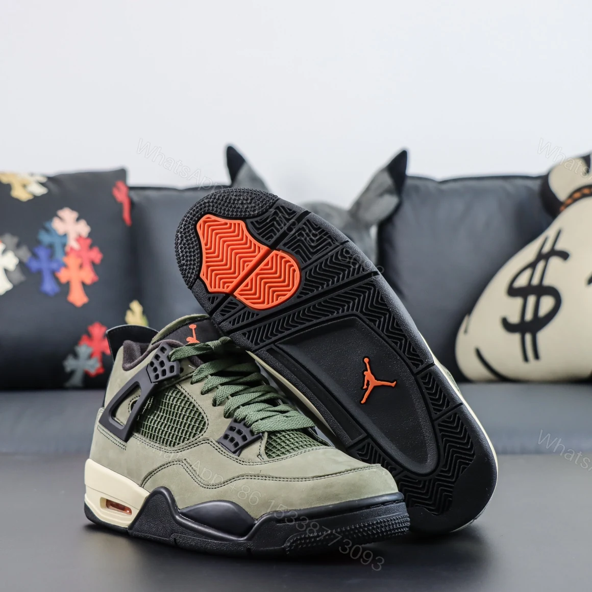 View 3 of Air Jordan 4 Undefeated Replica