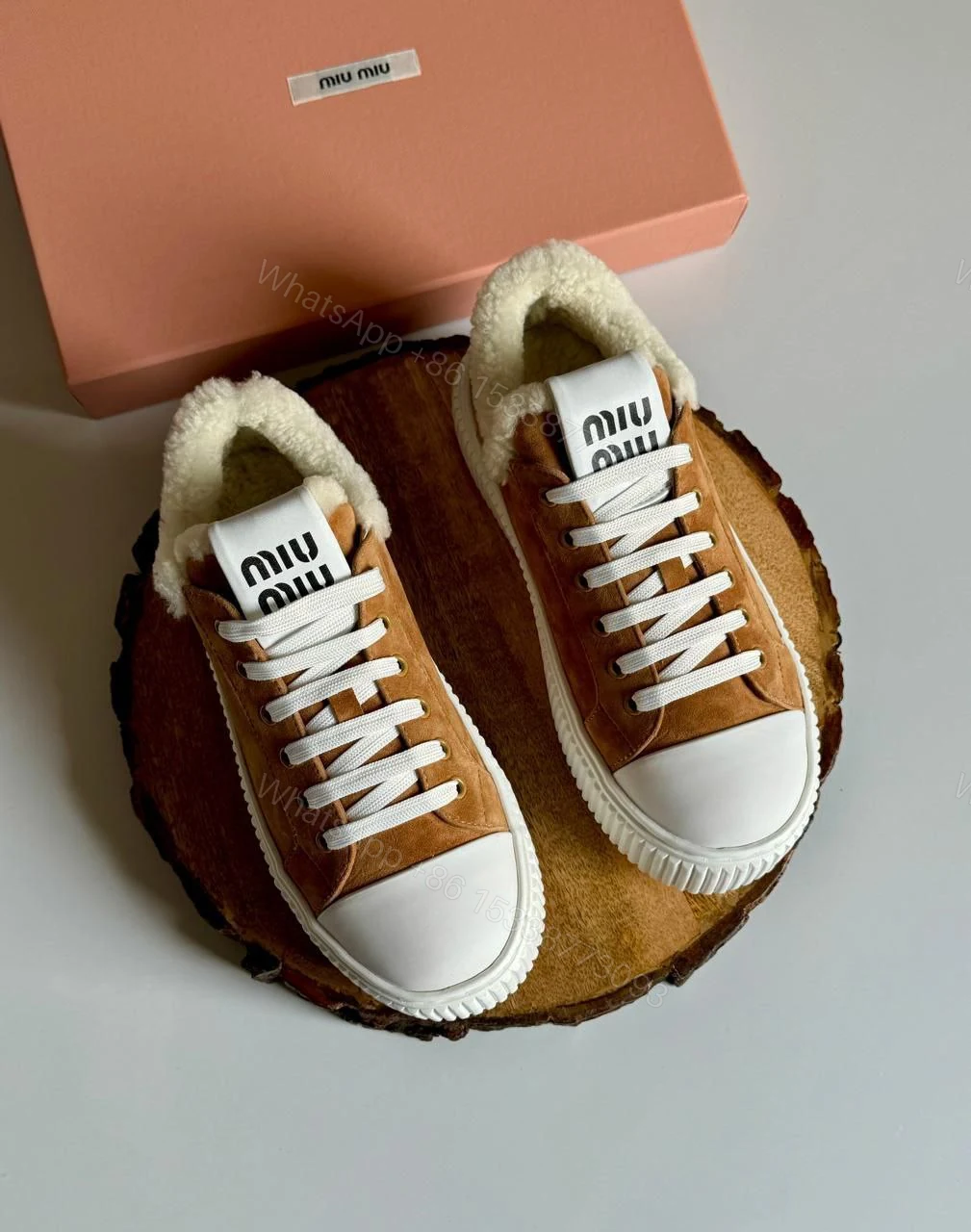 View 3 of MIU MIU Skateboard Shoes Women’s Low
