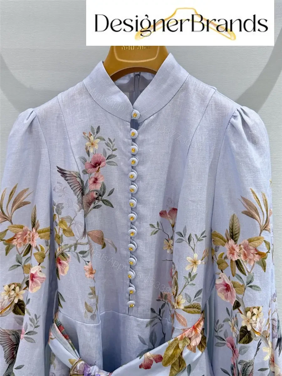 View 2 of Zimmermann Rebellion Button Mini Dress