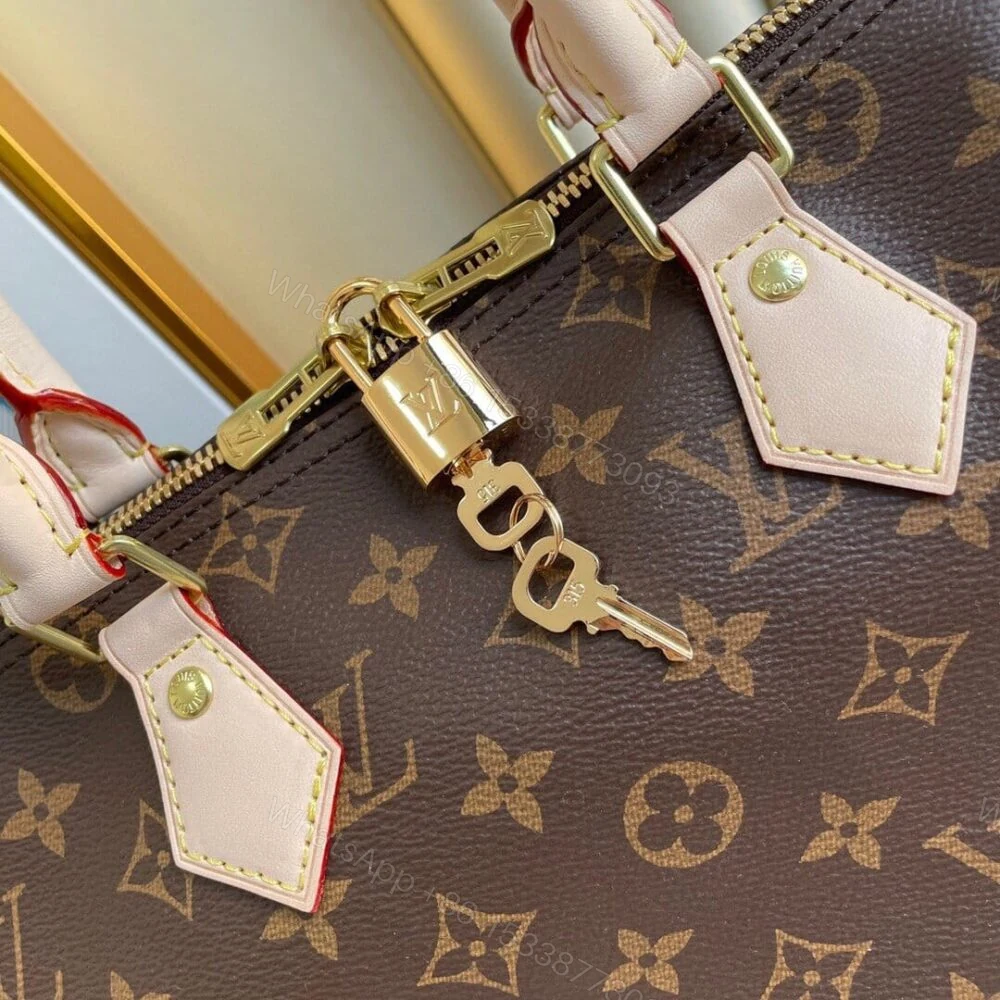 View 5 of Louis Vuitton Speedy Bandoulière 35 Monogram Canvas Brown 35Cm M41111