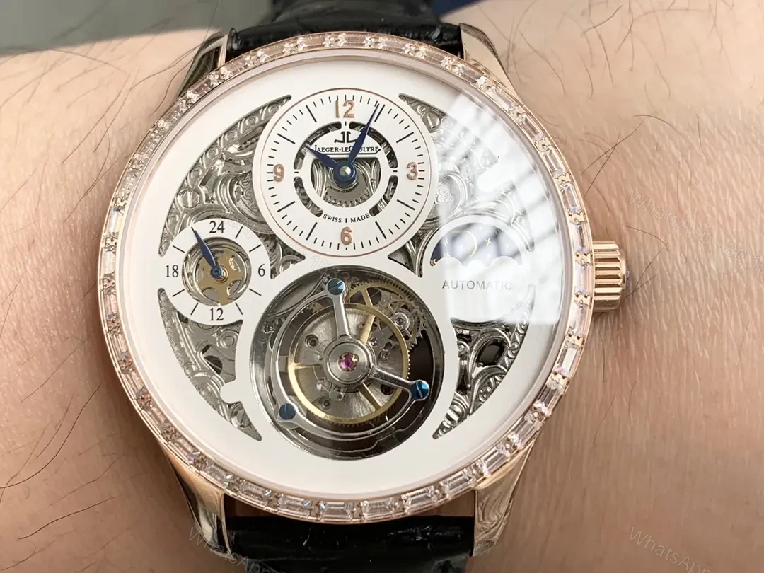 View 6 of Fake Cronus Art Universe Tourbillon Premium Leather Strap 42MM CM015-010