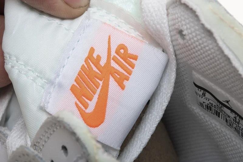 View 5 of Air Jordan 1 Retro High Off White White AQ0818-100