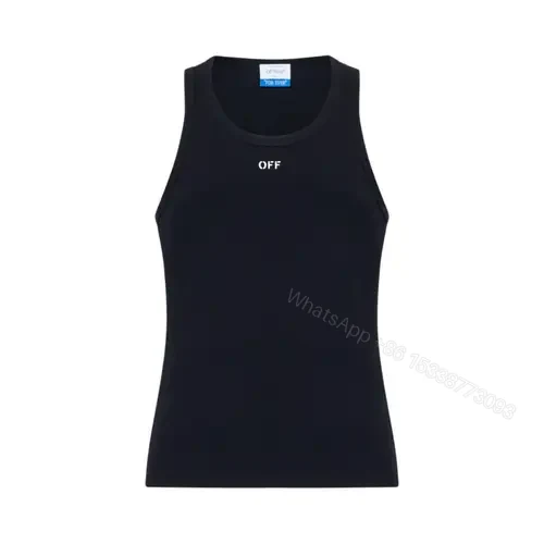 Off white tank top — view 1