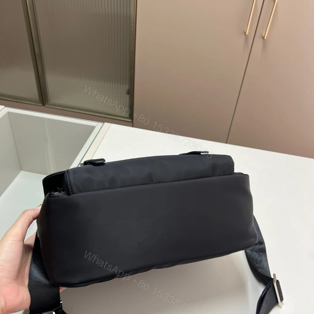 View 5 of Prada Re Nylon Shoulder Bag Black 30Cm