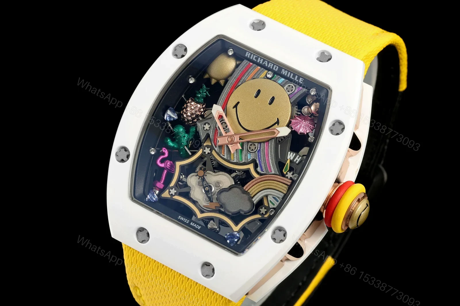 View 2 of Richard Mille RM 88 Tourbillon Automatic Smiley Skeleton Watch 2026 Edition RM88-TOURBILLON-SMILEY-2026