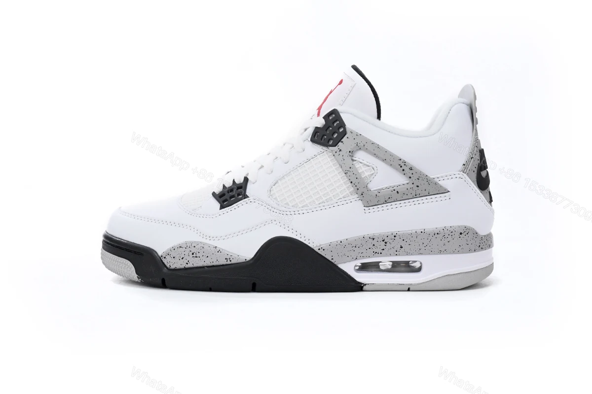 View 12 of Air Jordan 4 Retro White Cement 840606-192(Best Quality)