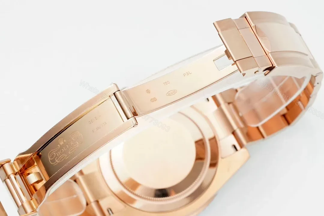 View 7 of C+ Factory Clean Factory EWE V5 Rose Gold GMT Black Dial Watch
