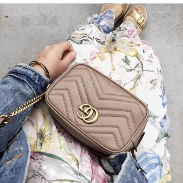 View 7 of First Copy Gucci Marmont Mini Bag