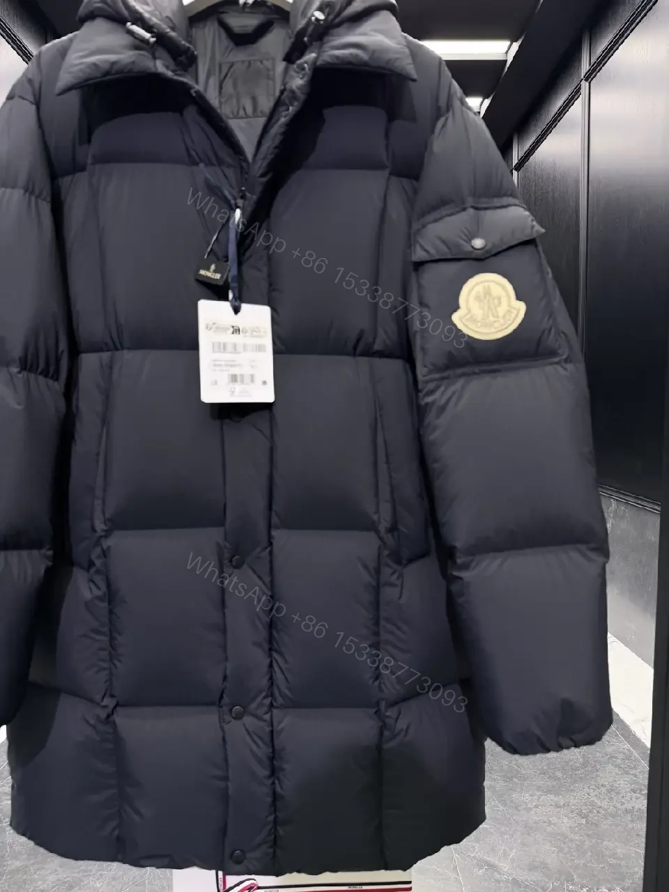 View 10 of Bold Insulated Puffer Coat with Subtle Detailing