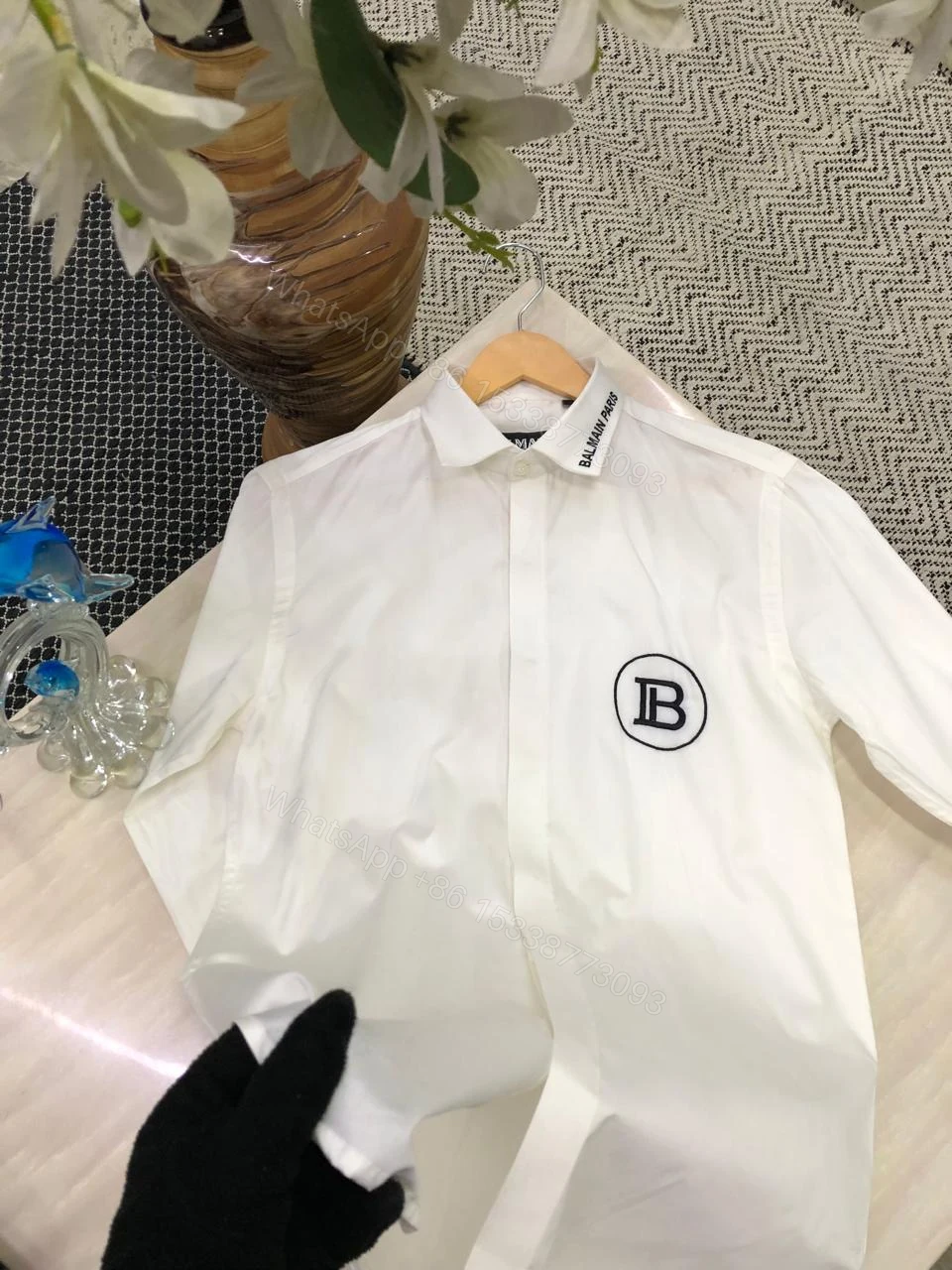 View 15 of FIRST COPY BALMAIN COTTON LYCRA SHIRTS SATIN SHIRTS