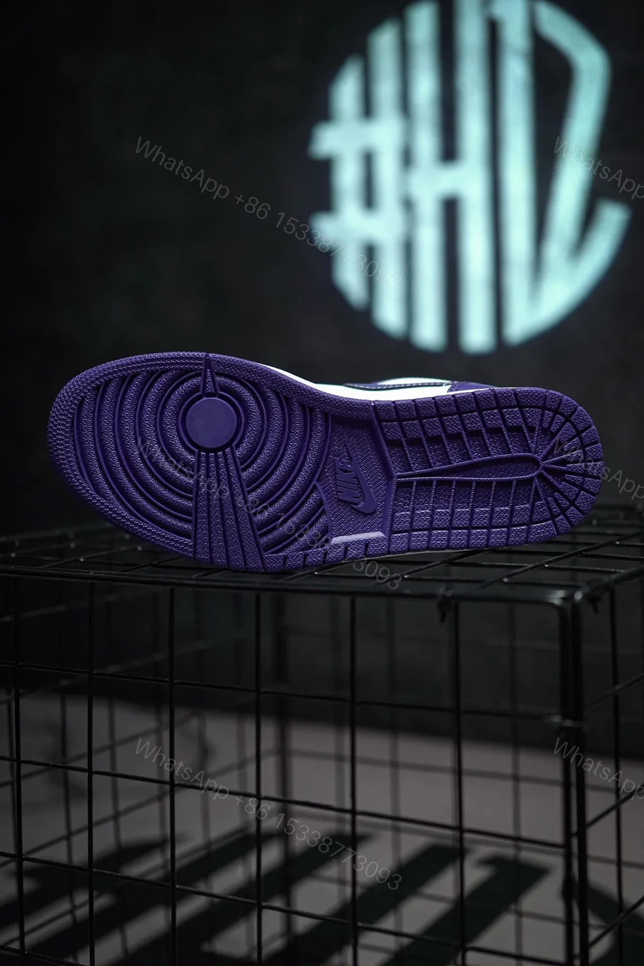 View 9 of Jordan 1 Low Sky J Purple Replica