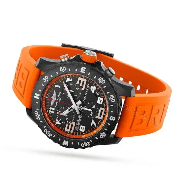 View 3 of Replica Breitling Endurance Pro Quartz Black Rubber Strap X82310A51B1S1