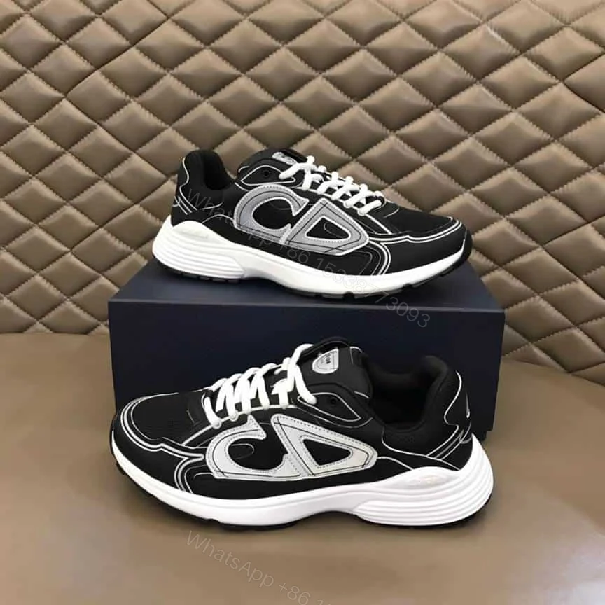 View 5 of DIOR B30 SNEAKERS BLACK MESH AND TECHNICAL FABRIC – CD88