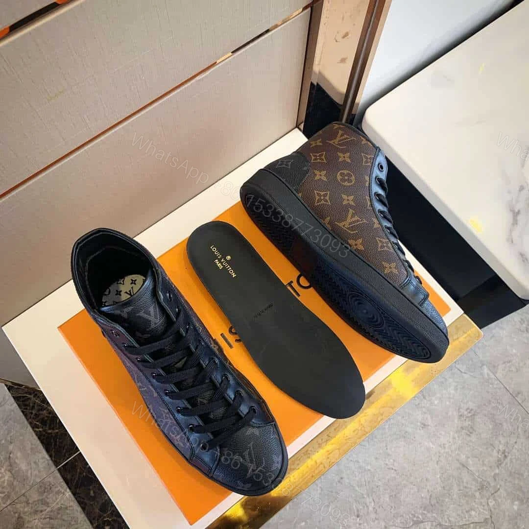 View 7 of LOUIS VUITTON MONOGRAM HIGH TOP SNEAKER LV053