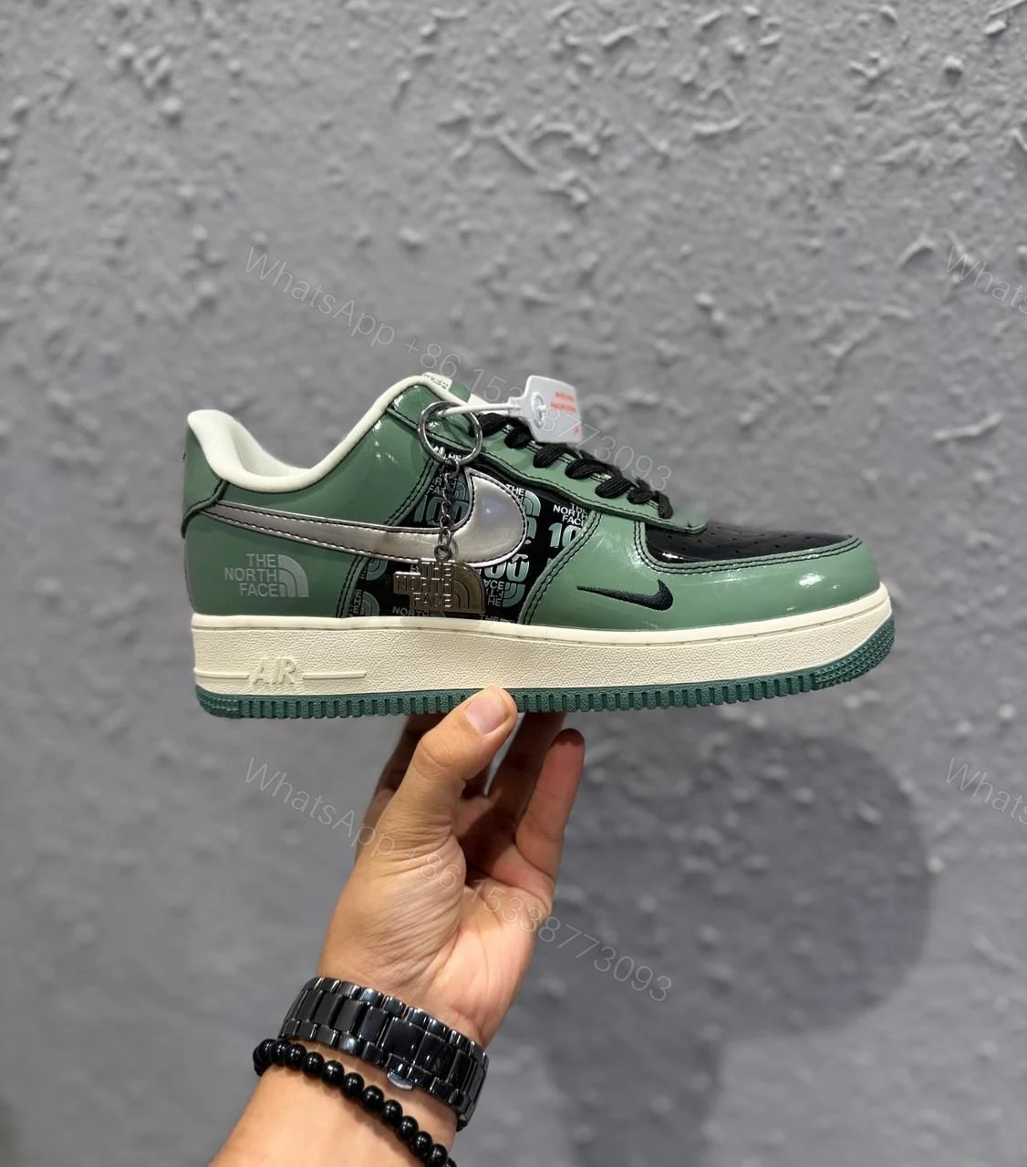 View 7 of Nike Air Force 1 Custom x The North Face First Copy Shoes — Men's | COD India