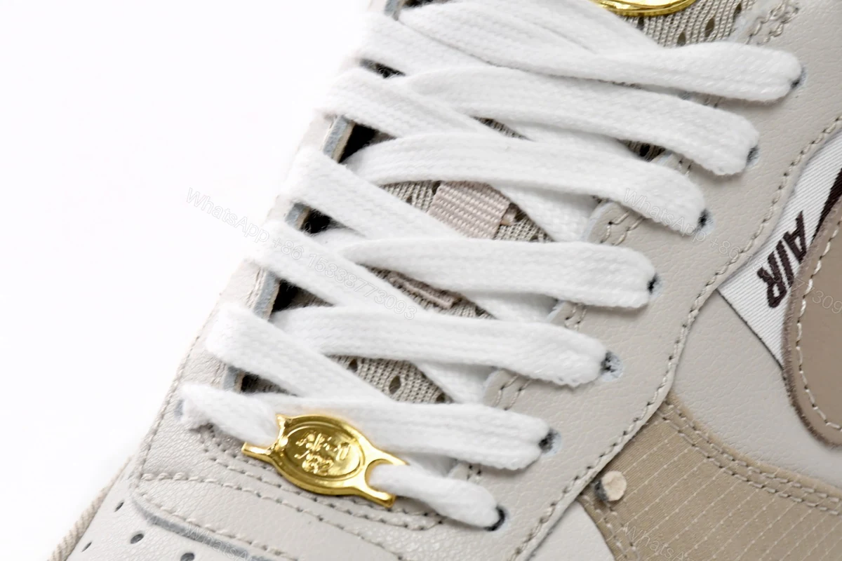 View 5 of Nike Air Force 1 Low Tan Bling DX6061-112