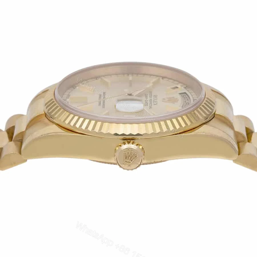 View 3 of Rolex Day-Date 40 228238 Super Clone : 40mm Yellow Gold Ivory Dial