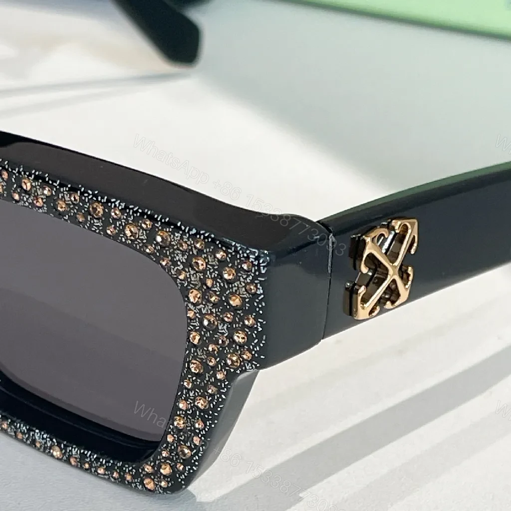 View 6 of Bold, Modern Frames Sunglasses: Oversized Gold Accents