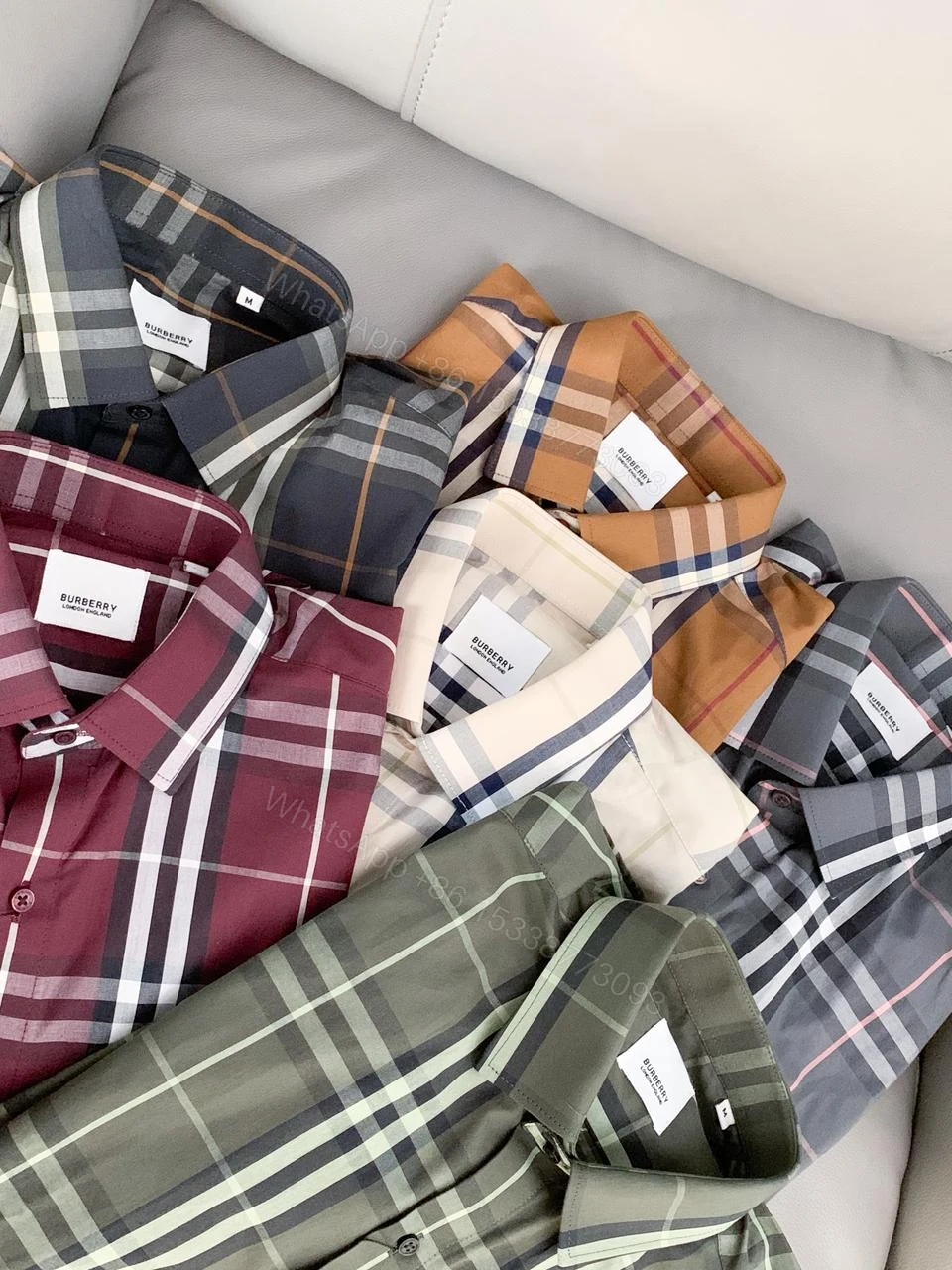 View 15 of Burberry Original Oxford Premium Shirt First Copy | AAA+ Replica
