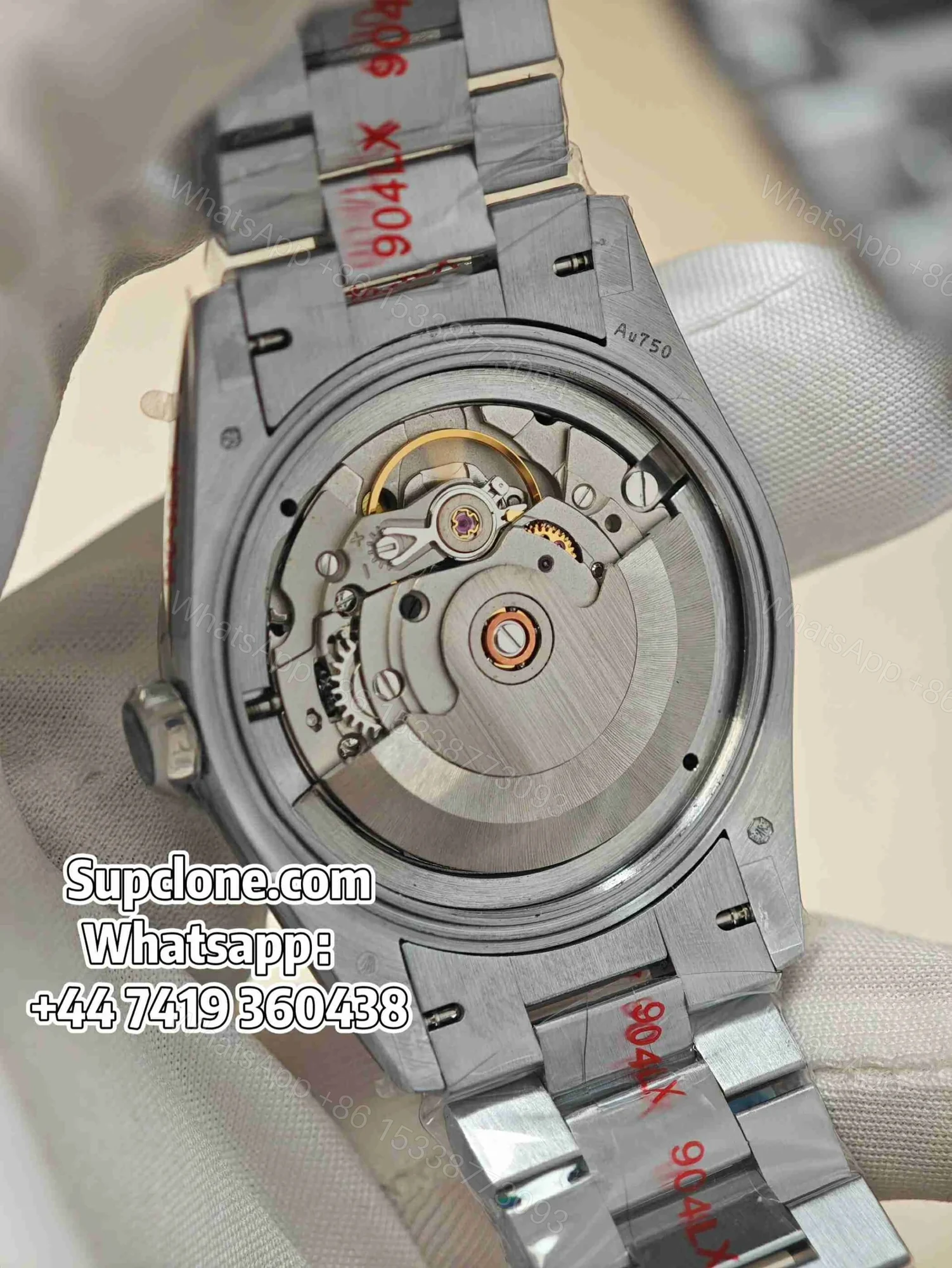 View 13 of Rolex Day-Date 36mm Gradient Blue Dial – Super Clone 1:1 Replica Cal. 3255