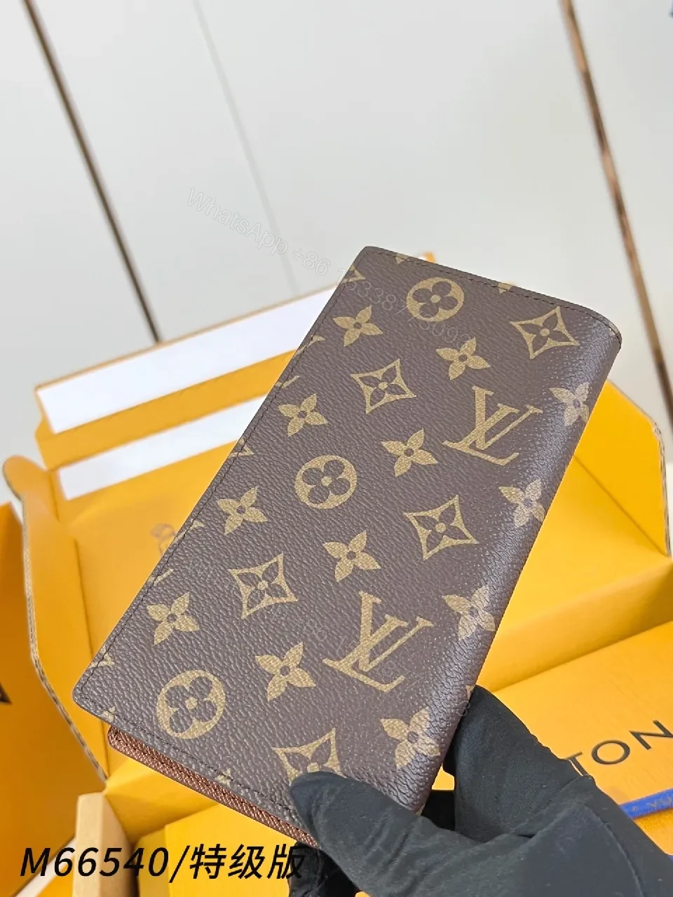 View 3 of Monogram Canvas Bi-Fold Wallet: Refined, Durable, Luxury-Style