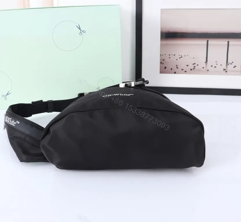 View 5 of Off-White-Inspired Compact Utility Sling Bag: Street-Ready, Hands-Free