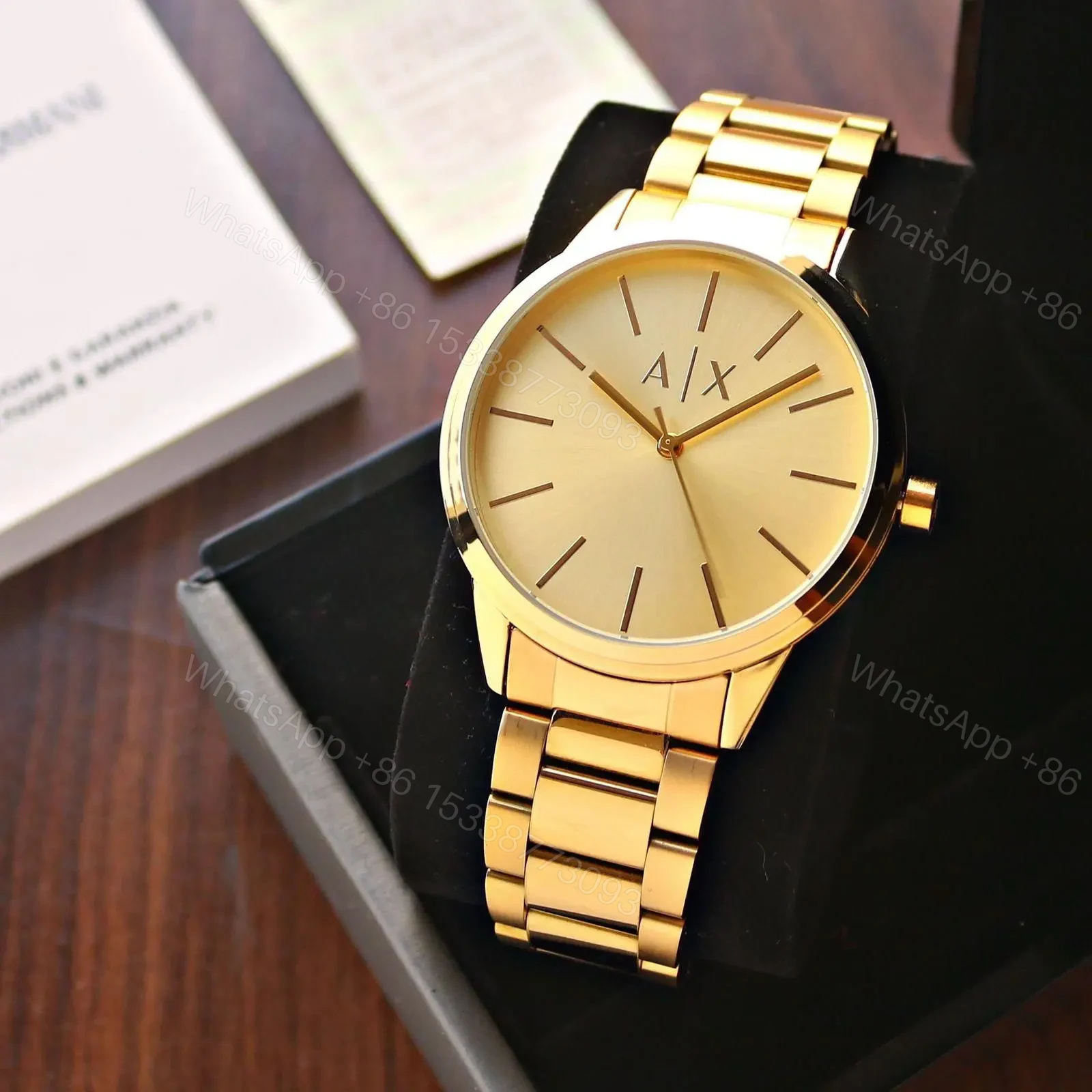 View 2 of # Armani Exchange # For Men # 7AA Original Quality Collection # Model – Cayde AX7138 # Dial Size – 42mm
