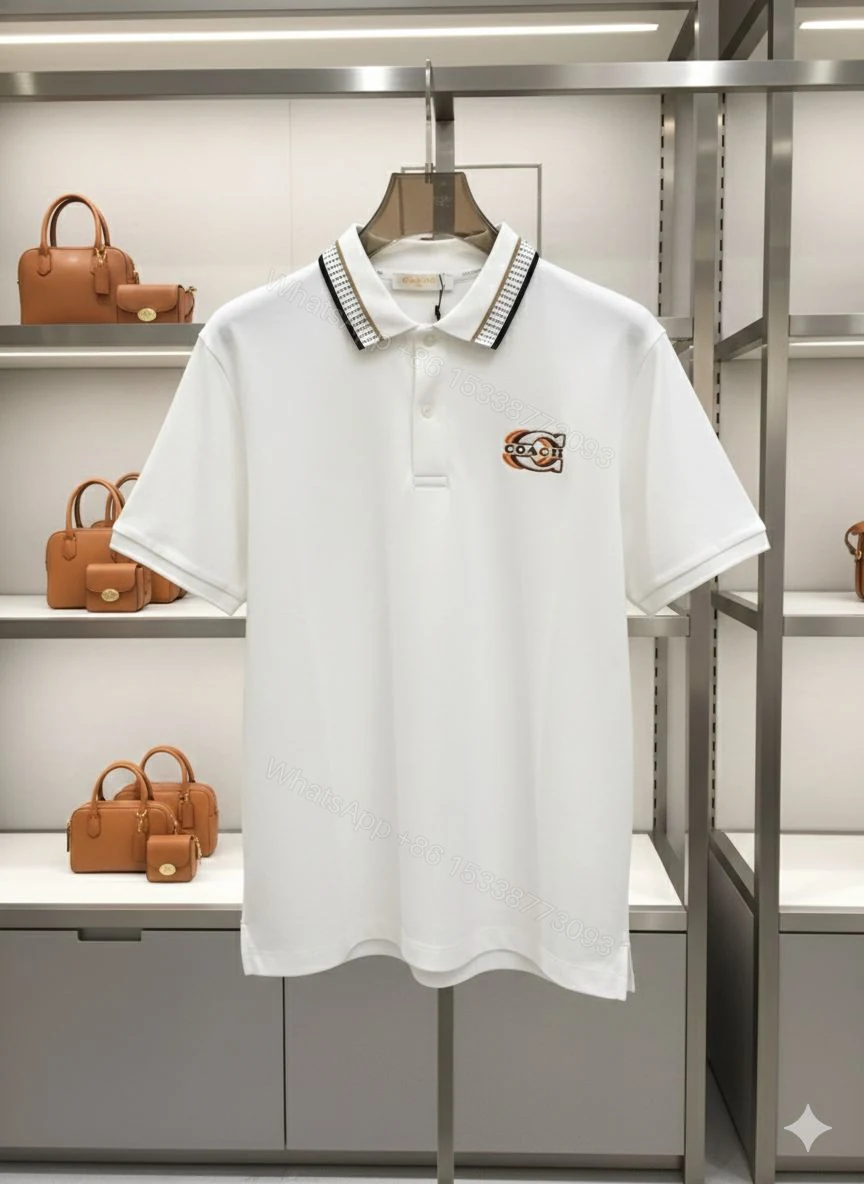 View 14 of First Copy Coach Imported Polo T-Shirt