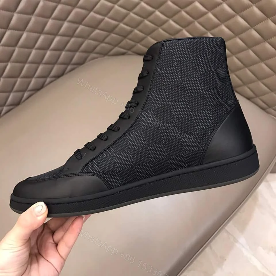 View 8 of LOUIS VUITTON OFFSHORE HIGH TOP SNEAKER ‘BLACK’ – LV47