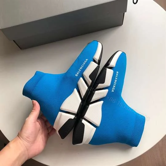 View 5 of BALENCIAGA SPEED 2.0 SNEAKER IN BLUE – BB147