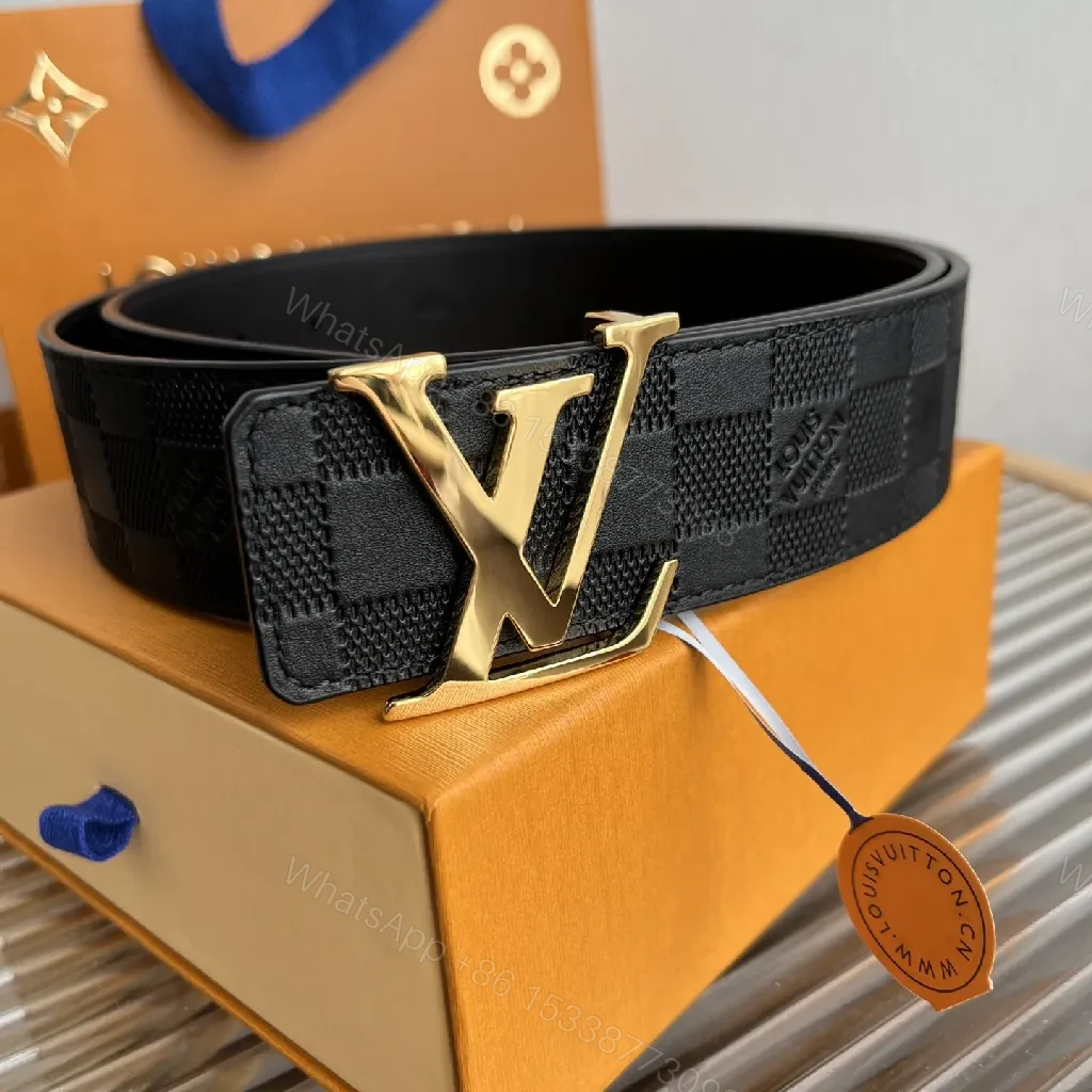 View 9 of Polished Monogram Belt: Black Leather, Gold Buckle, Luxe Style