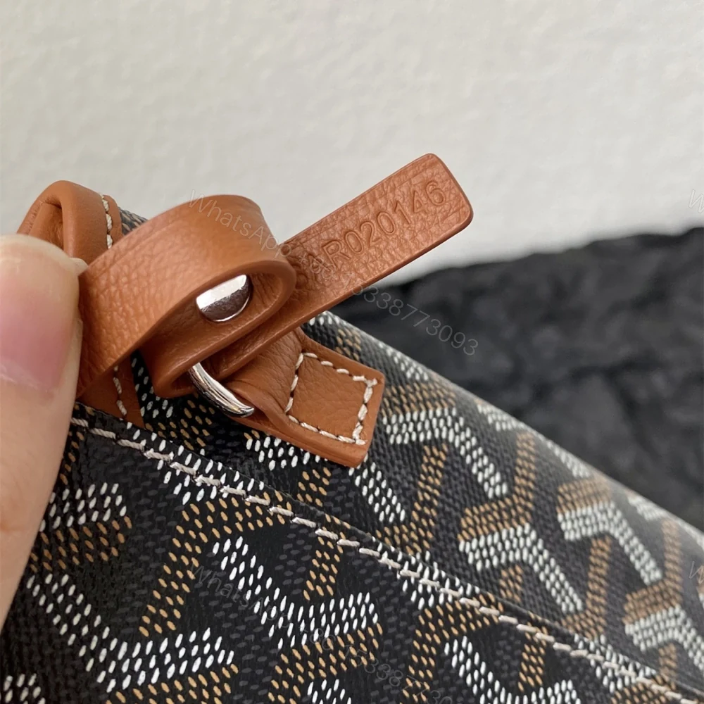 View 9 of 高仿Goyard*STLOUI7滿印Tote媽咪袋棕色大號免檢版