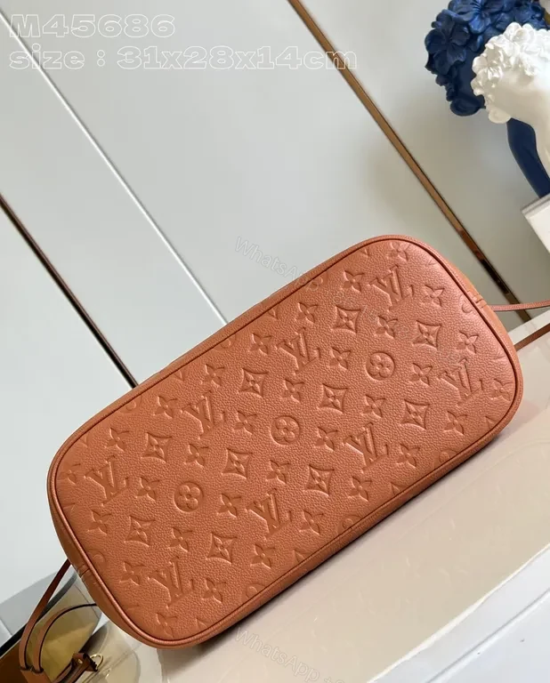 View 4 of Chic Monogram Lux Tote - Structured Everyday Carry