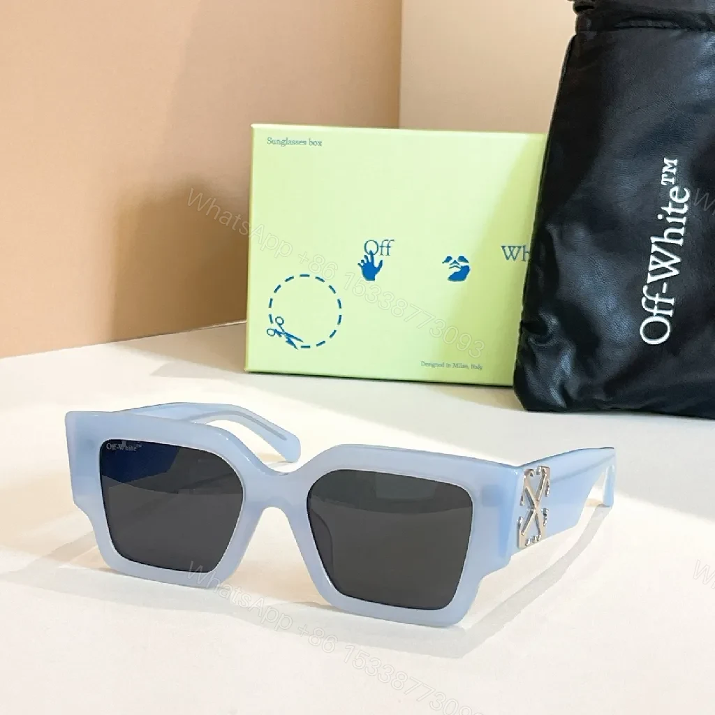 View 8 of Oversized Black Square Sunglasses - Bold, UV-Guard, Sculpted Frame