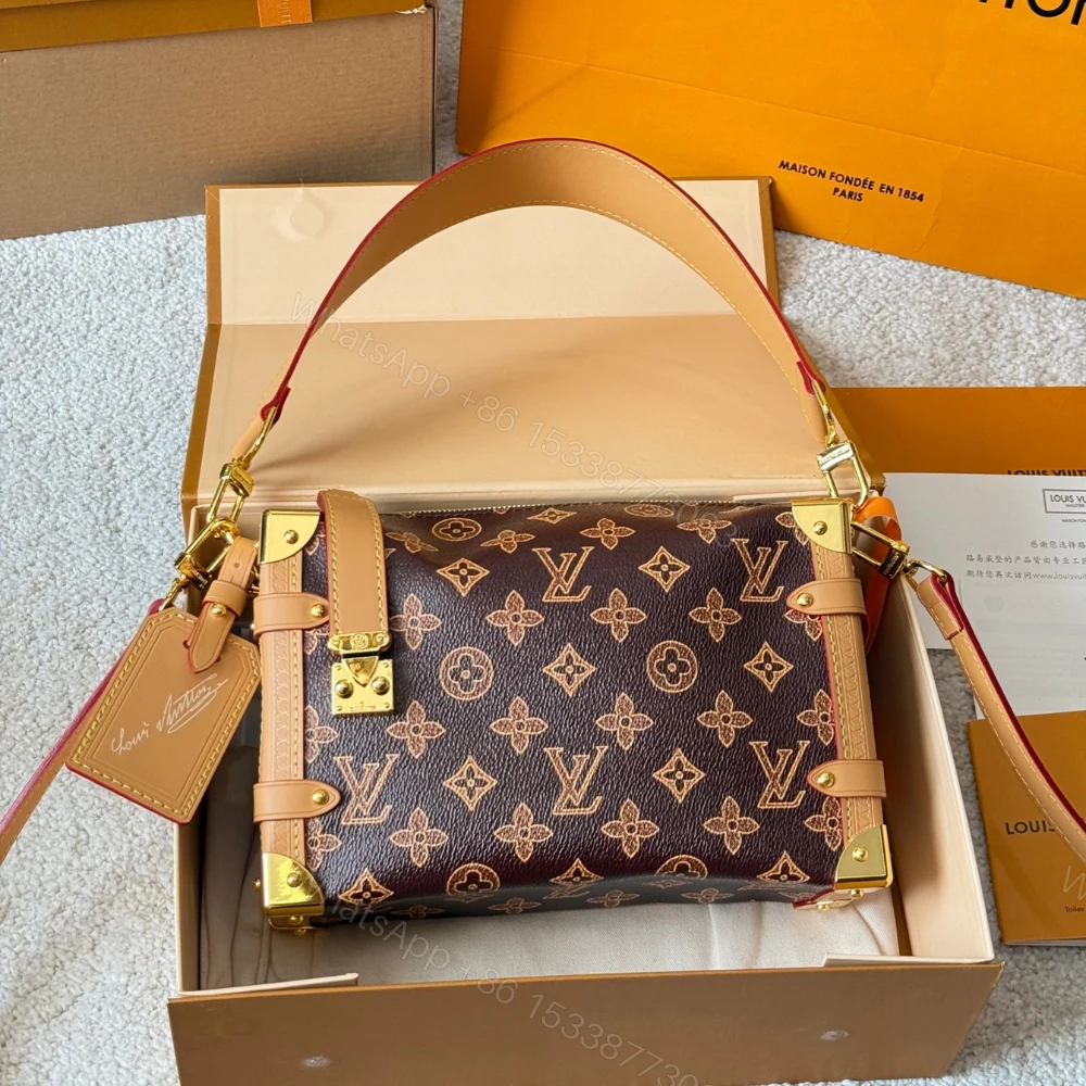 View 4 of Louis Vuitton Side Trunk MM Monogram Origine 23Cm M27516