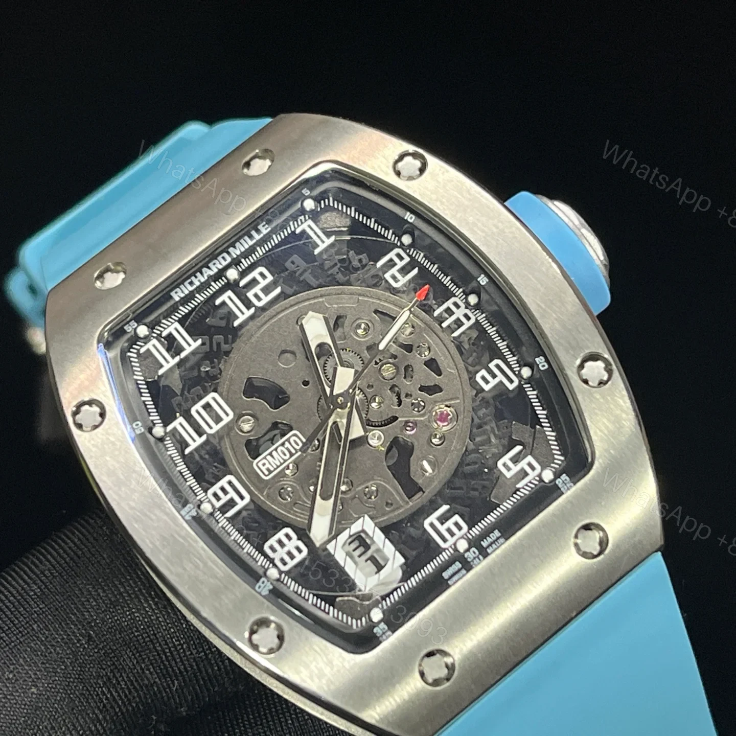 View 8 of Richard Mille RM010 Inspired Skeleton Automatic Watch RM010-SK-316L-2026