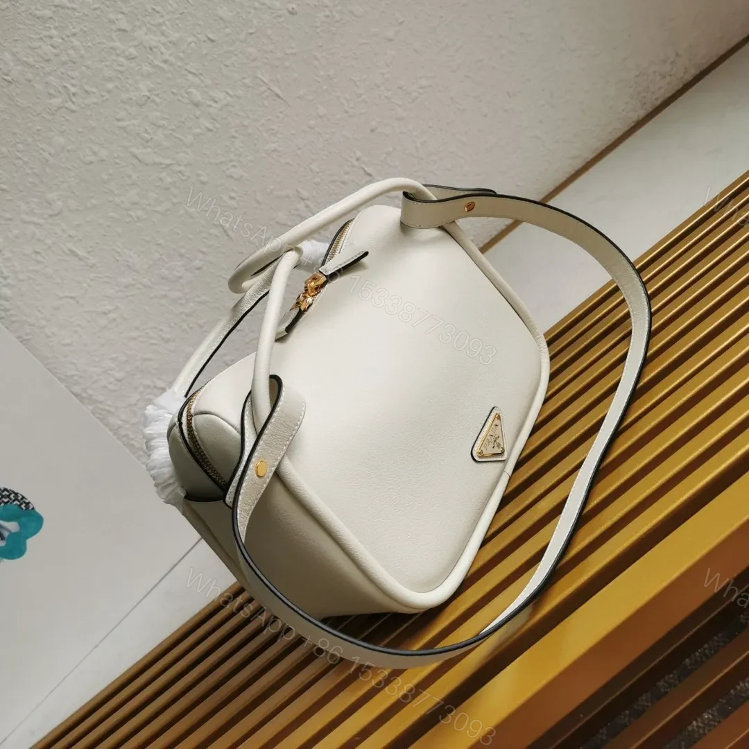 View 7 of Prada Leather Darling Top-Handle Bag
