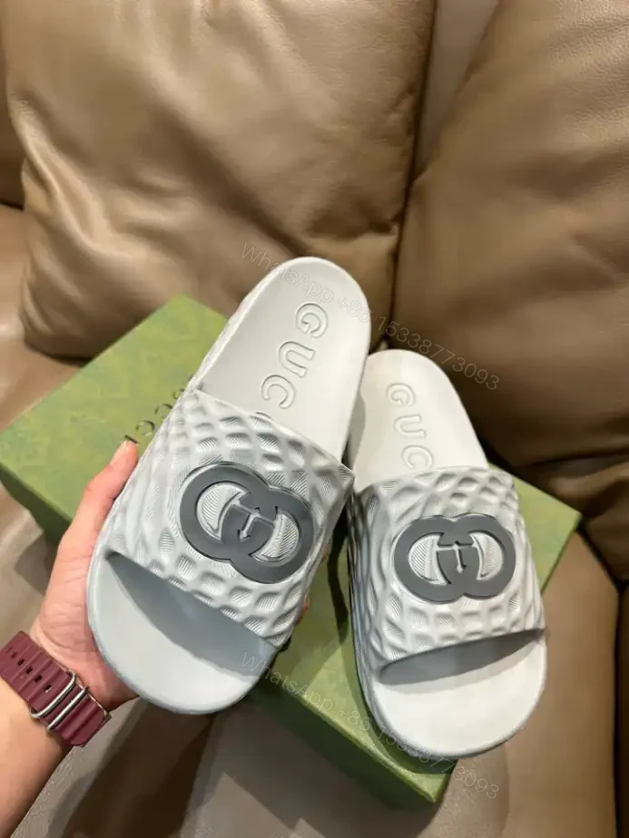 View 2 of GUCCI MEN’S INTERLOCKING G SLIDE SANDAL – SDG024