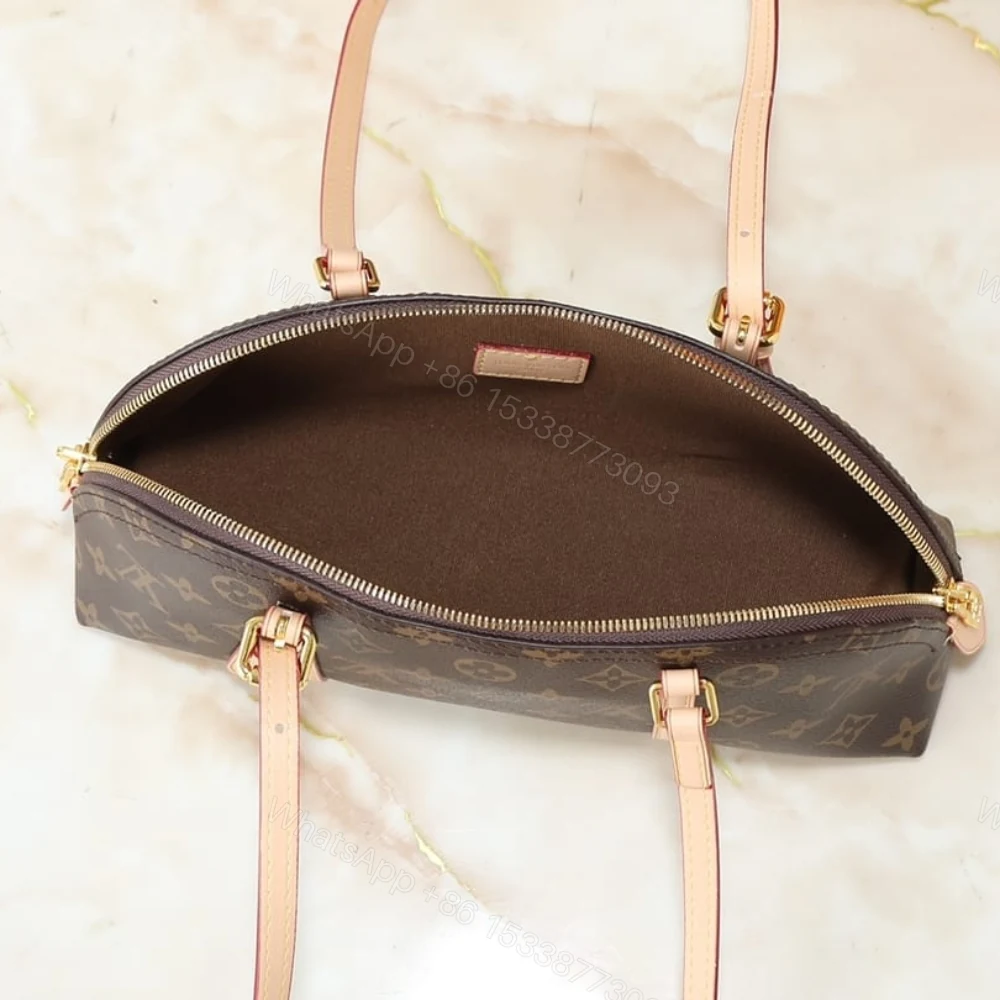 View 5 of Louis Vuitton Squire East West Monogram Canvas Brown 32cm M28953