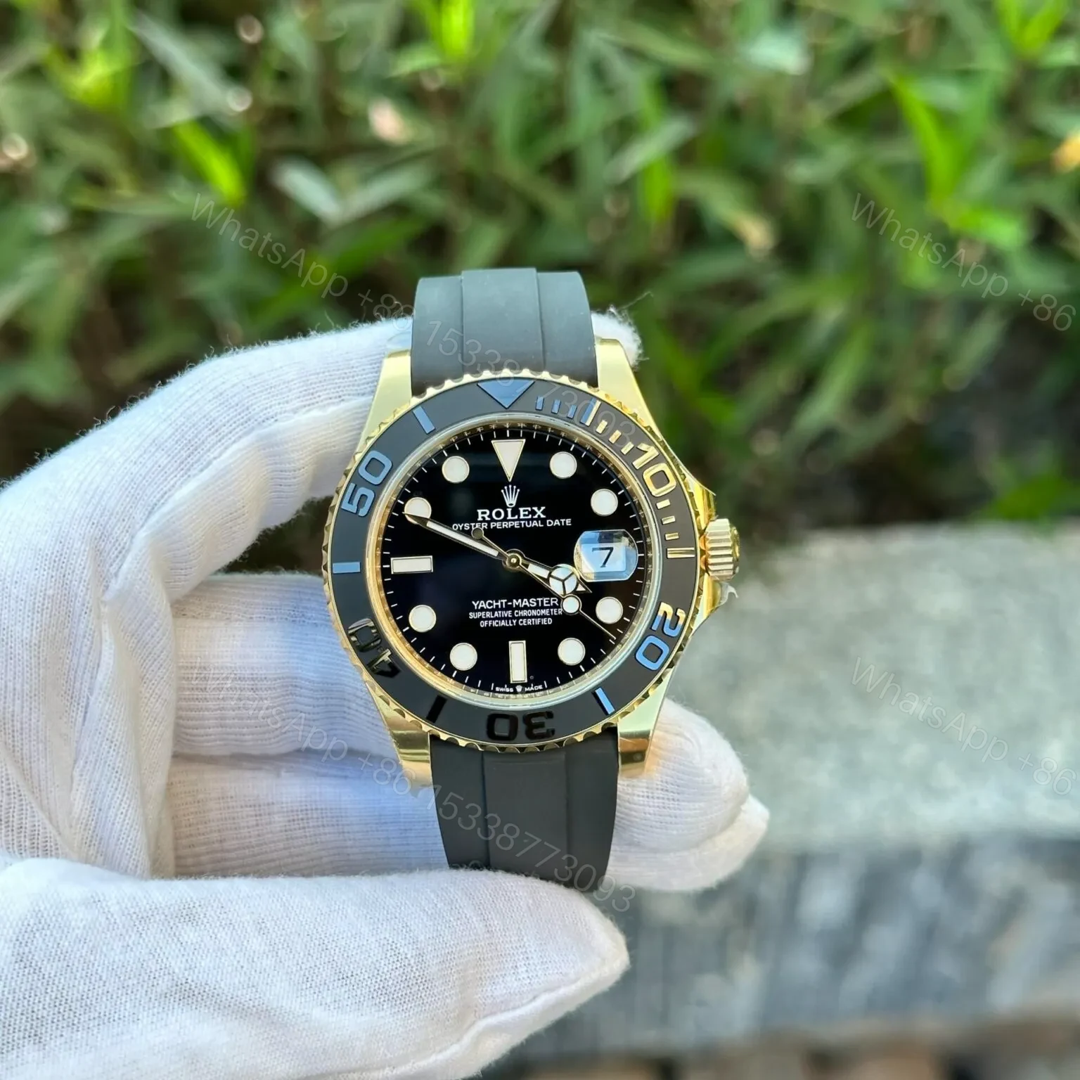View 3 of Replica Rolex Yacht-Master Black Dial 226658