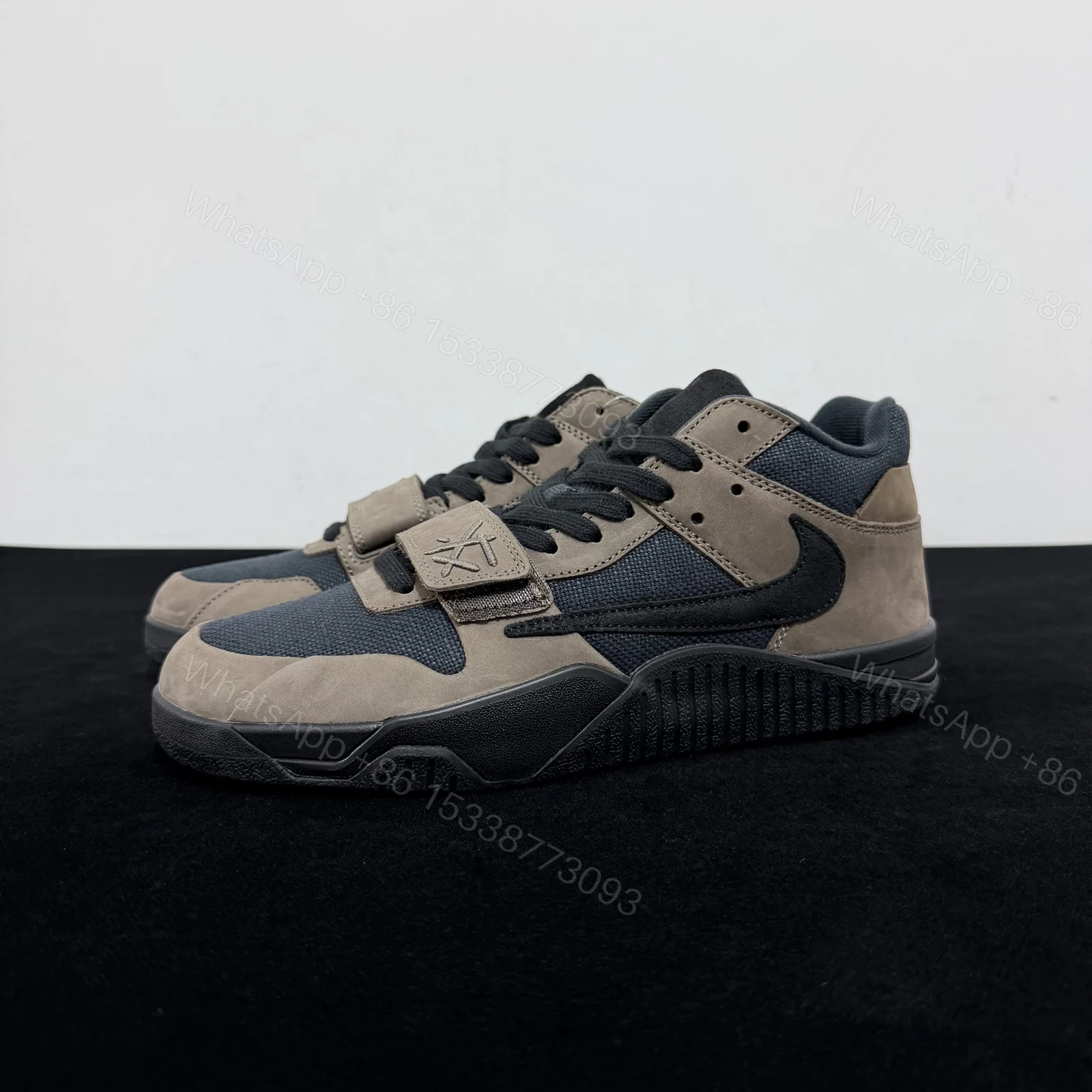 View 8 of Travis Scott x Jordan Jumpman Jack Mocha Replica