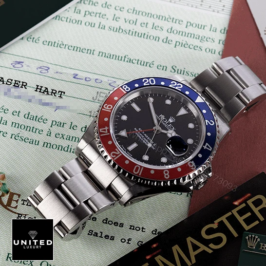 View 5 of Rolex GMT-Master 116719BLRO-0001 Pepsi Red/Blue Replica