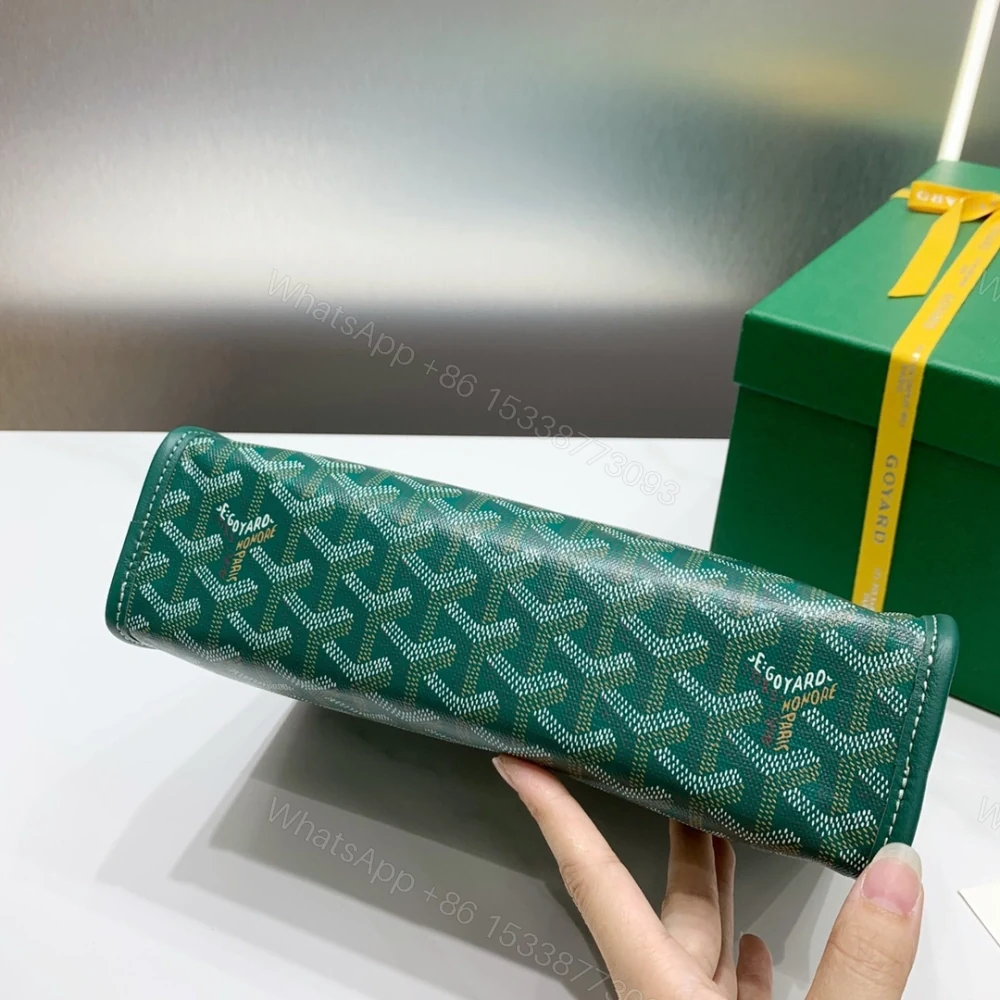 View 8 of 高仿Goyard*JOUVEN5多功能洗漱手拿包藍色小號免檢版