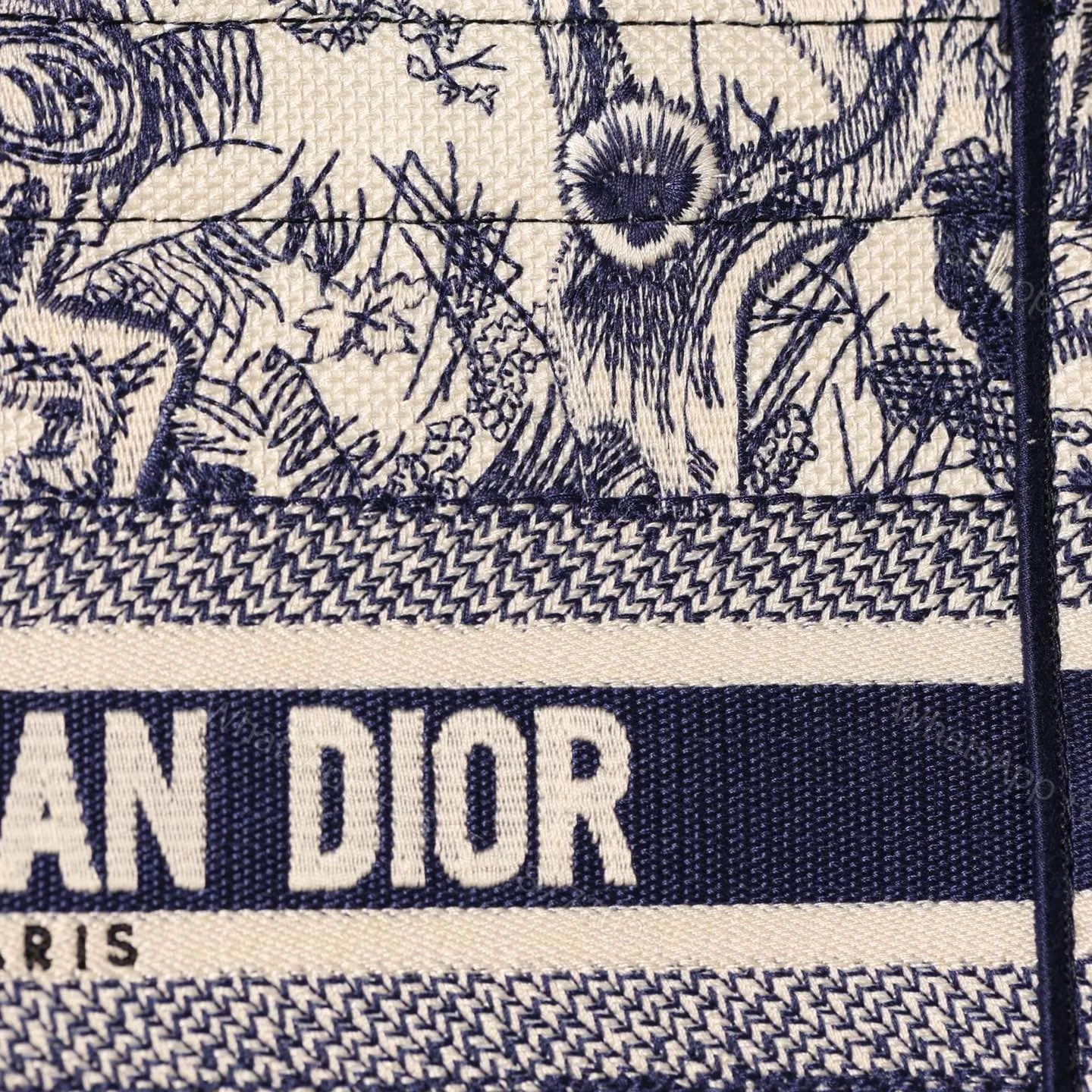 View 12 of 高仿Dior*BookTote系列藍色茹伊手袋S