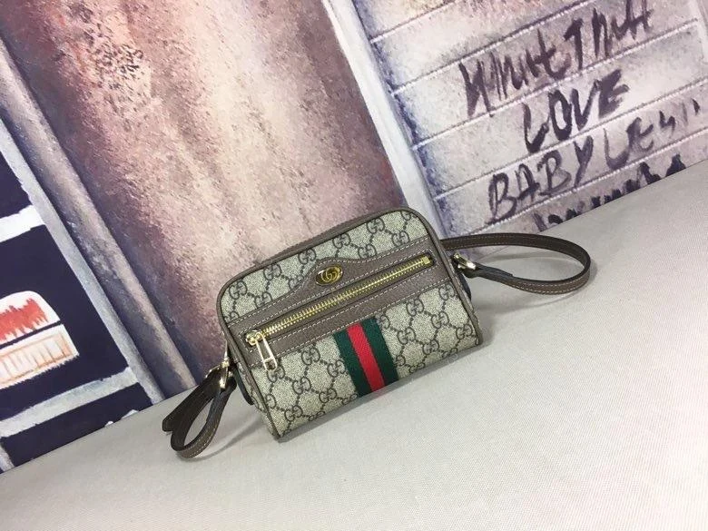Gucci Ophidia GG Supreme Mini GG Beige 5 — view 1