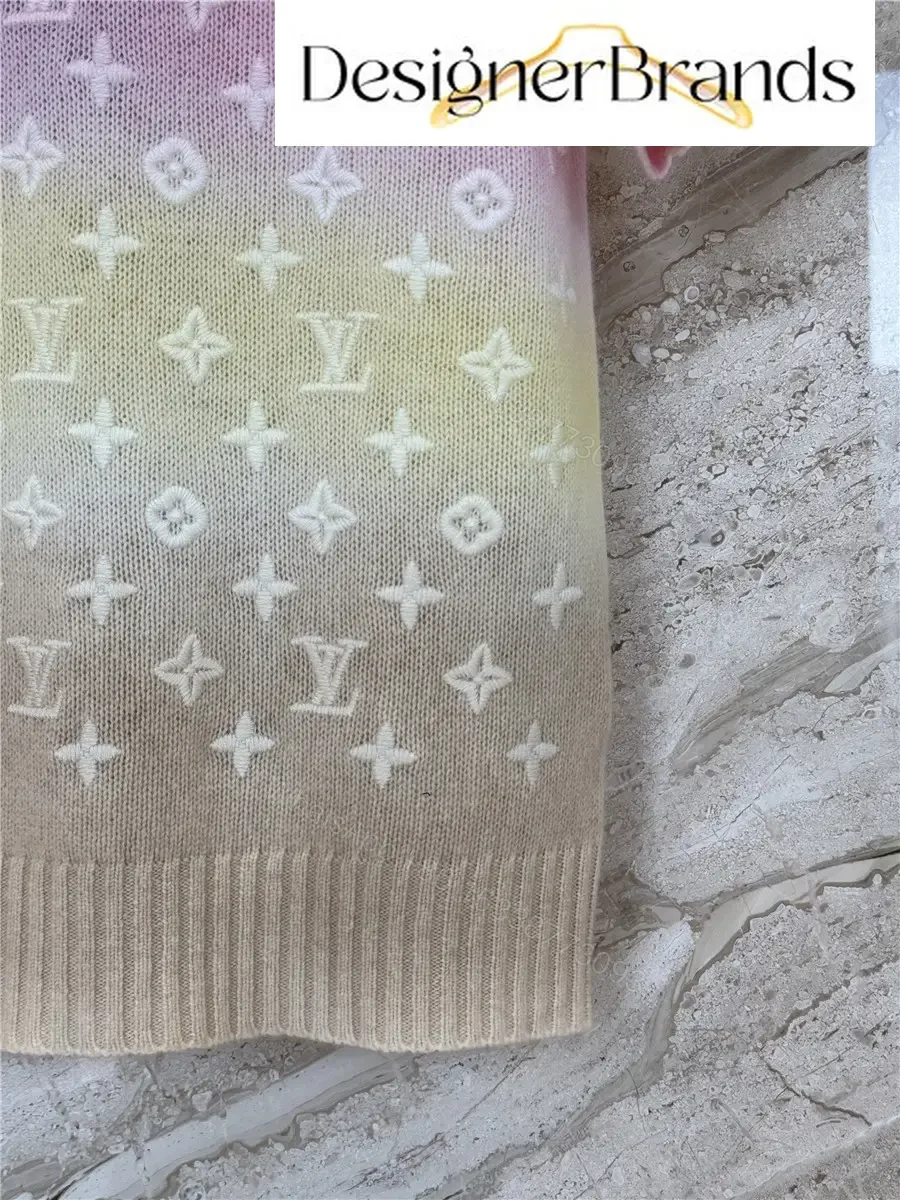 View 7 of Louis Vuitton 3D Monogram Tie-Dye Knit Top