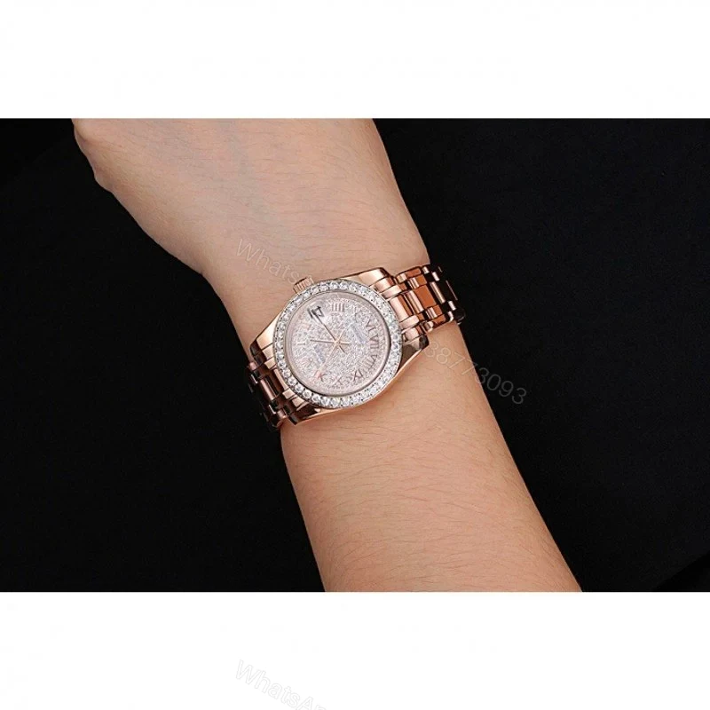 View 10 of Replica Rolex Datejust Diamond Dial 622836 33 mm
